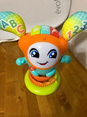 Fisher-Price Orange & Teal ABC 123 Musical Learning Rabbit